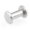 304 Stainless Steel Male and Female Double-Locking Rivet Screws for Albums, Ledgers, and Recipe Books.