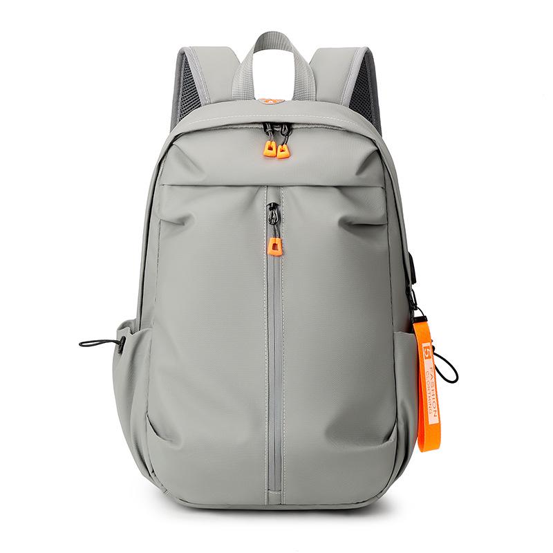 Minimalist Solid Color Fashion Backpack – Unisex, Multi-Functional, Breathable, Casual, for Students & Business