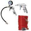 Einhell 3-piece Accessory Kit for Compressor (blow Gun, Inflation Pressure Gauge, 5m Hose)