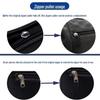 Tool-Free Removable Alloy Zipper Pull Tab for Bags, Backpacks, Jackets, and Clothes