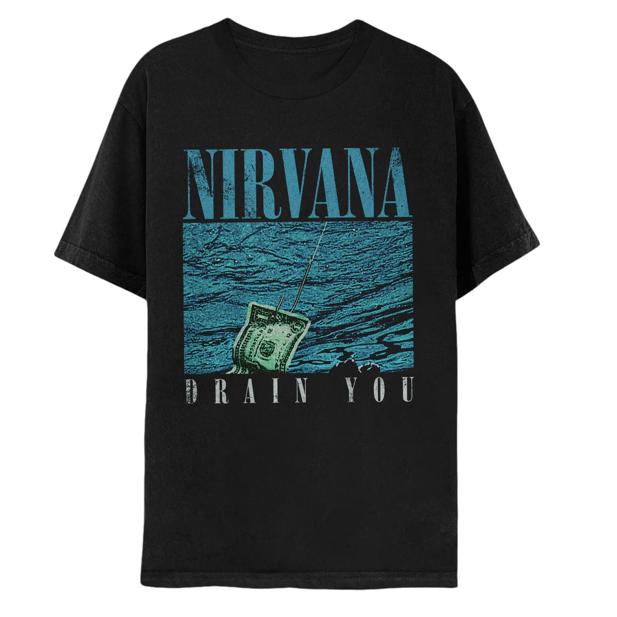 

Футболка Rock Band Nirvana Унисекс и Женская Летняя Готическая Ретро Одежда Мода Повседневная С Круглым Вырезом С Коротким Рукавом Топ Уличная Одежда M