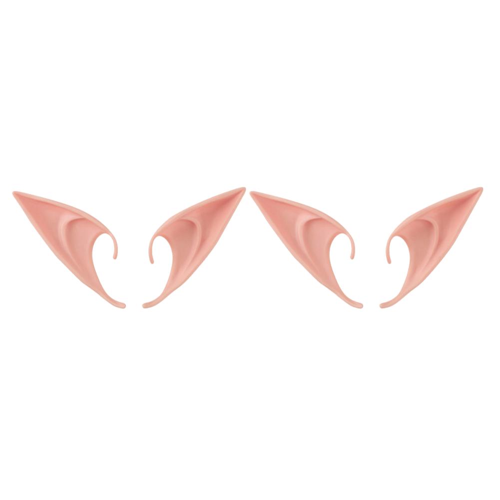1-20Pairs Cosplay Latex Fairy Angel Elf Ears Halloween Masquerade Party Costumes Halloween Christmas Party Decor Supplies Props
