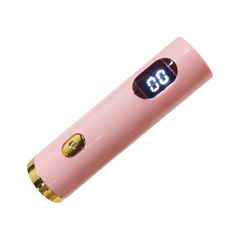 

Перезаряжаемый ручной светильник с кронштейном для нейл-арта и сушки розовый