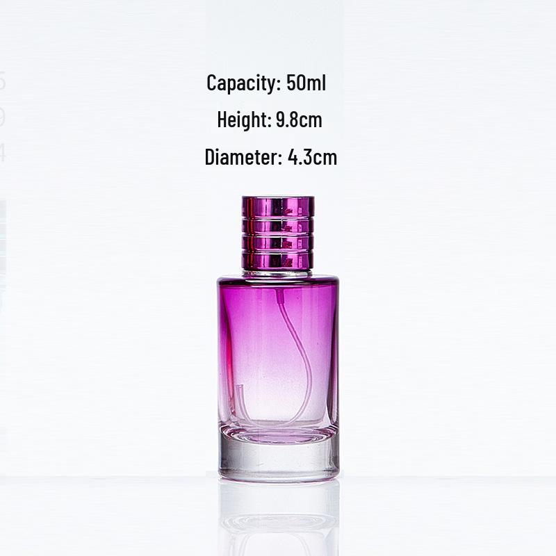 Gradient Perfume Decanter 30ml, Colored Spray Bottle 50ml/100ml, Hydrating Lotion Bottle Sample
