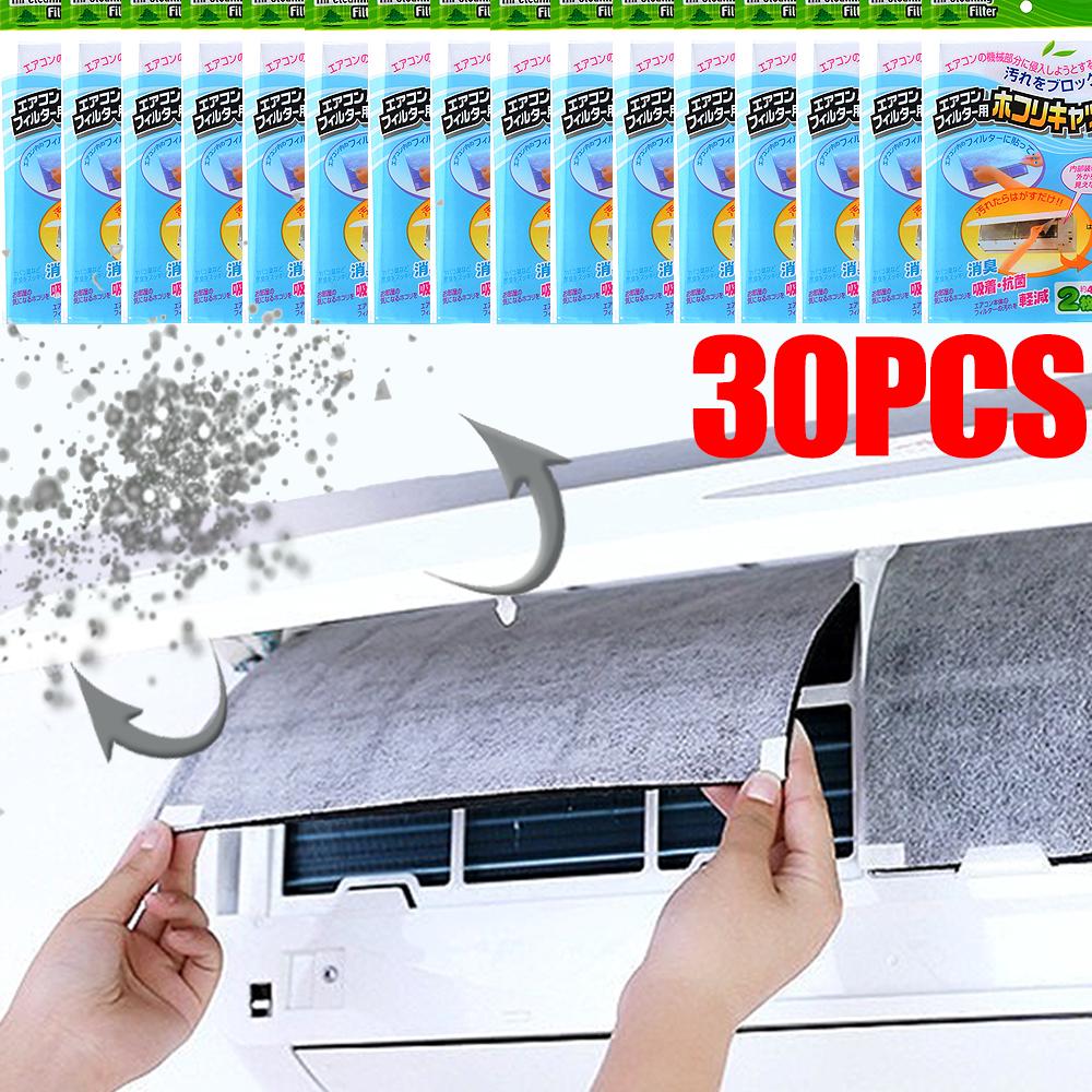 Anti-Dust Air Condition Outlet Filter Mesh Dust Sheet Nonwovens Cleaning Purification Household Air Conditioner Cleaning Filter