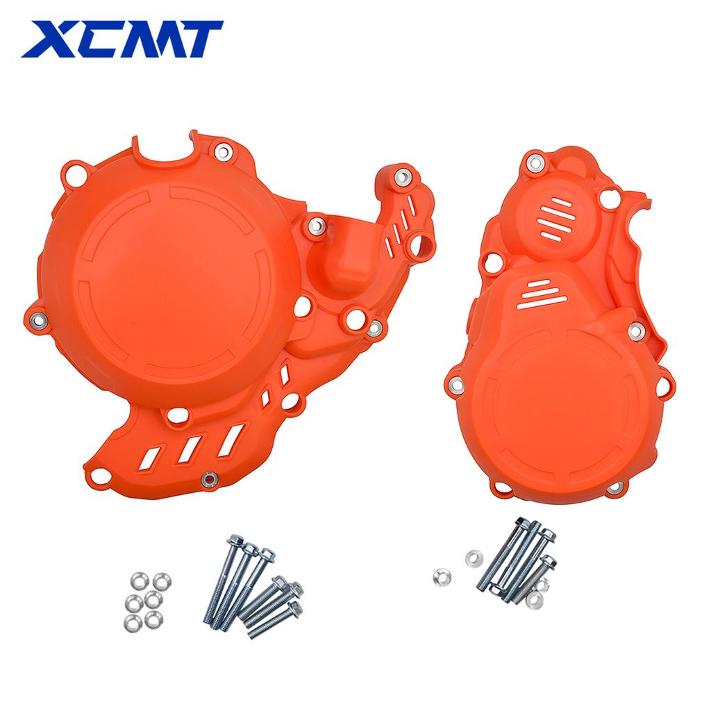 Motocross Ignition Clutch Cover Guard Protector For Husqvarna 350 FE 250 FE For KTM EXC-F XCFW 350 For GAS EC 250F 2016-2023
