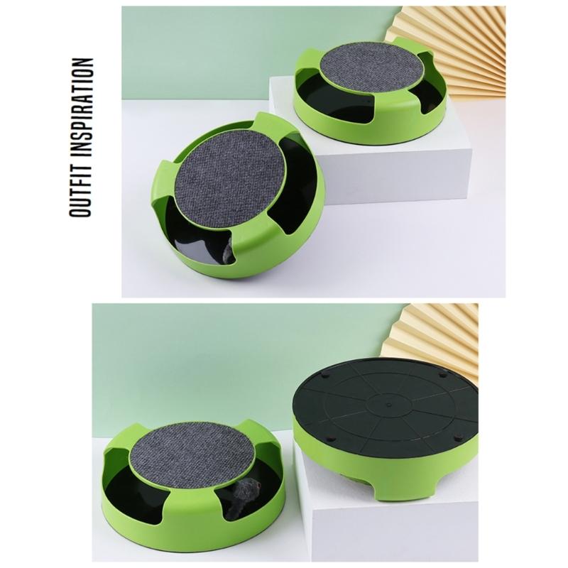 Funny Mouse Teasing Track Circuit Toy Interactive Cats Toy for Indoor Pet Funny Cats Mouse Toy with Track Toy