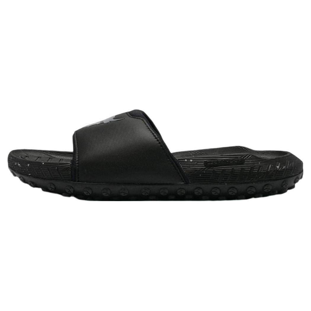Under Armour Unisex Project Rock 3 Slide  Black/Pitch Grey  Recovery Slides 3026034-001 40