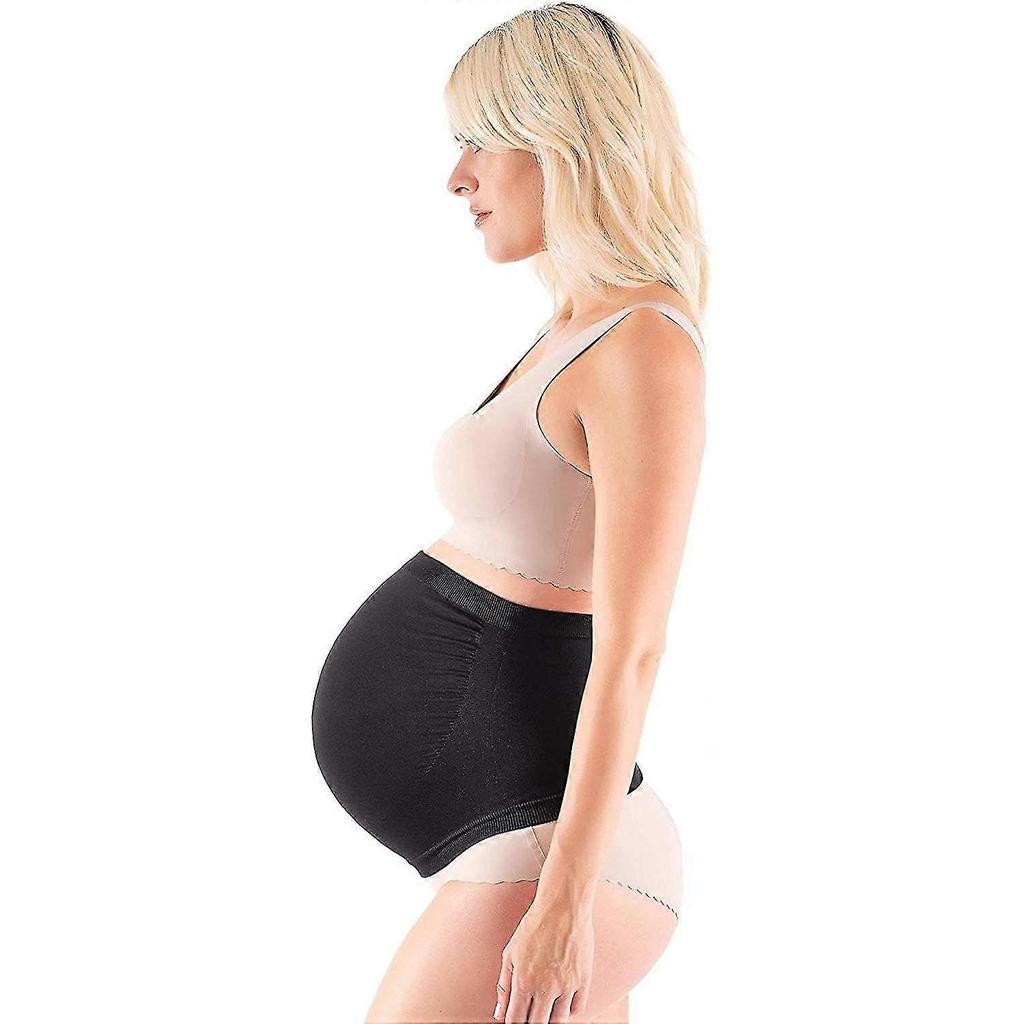 2 Pcs Women Maternity Belly Band Pregnancy Belt Support Stretch Band Gift L
