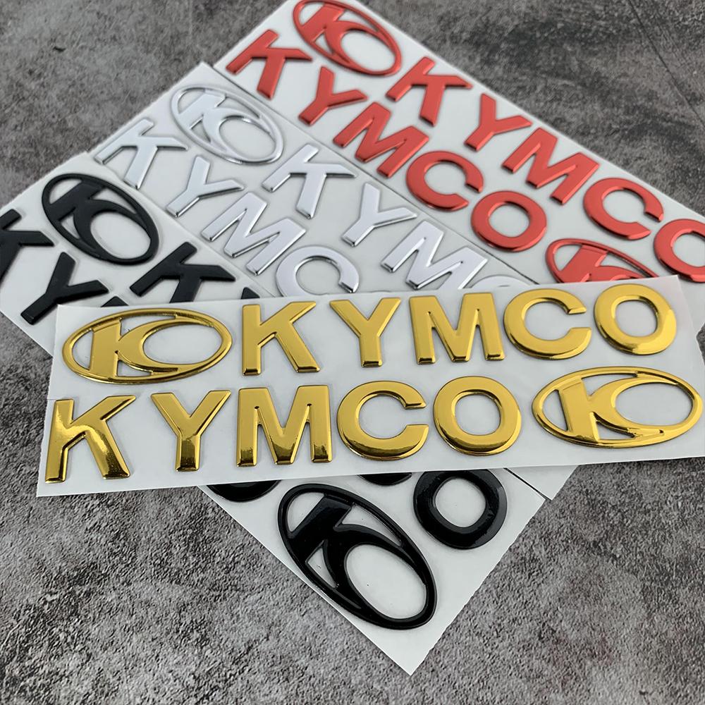 Per KYMCO AK550 AK 550 Xciting 250 300 GP125 Like125 Like150 CT250 Moto Emblema 3D Badge Decalcomania Serbatoio Ruota Adesivo