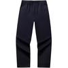 Anta Casual Simple Solid Color Straight Leg Warm Knitted Sports Pants Women Bottoms Basic-Black 162448325RN-2