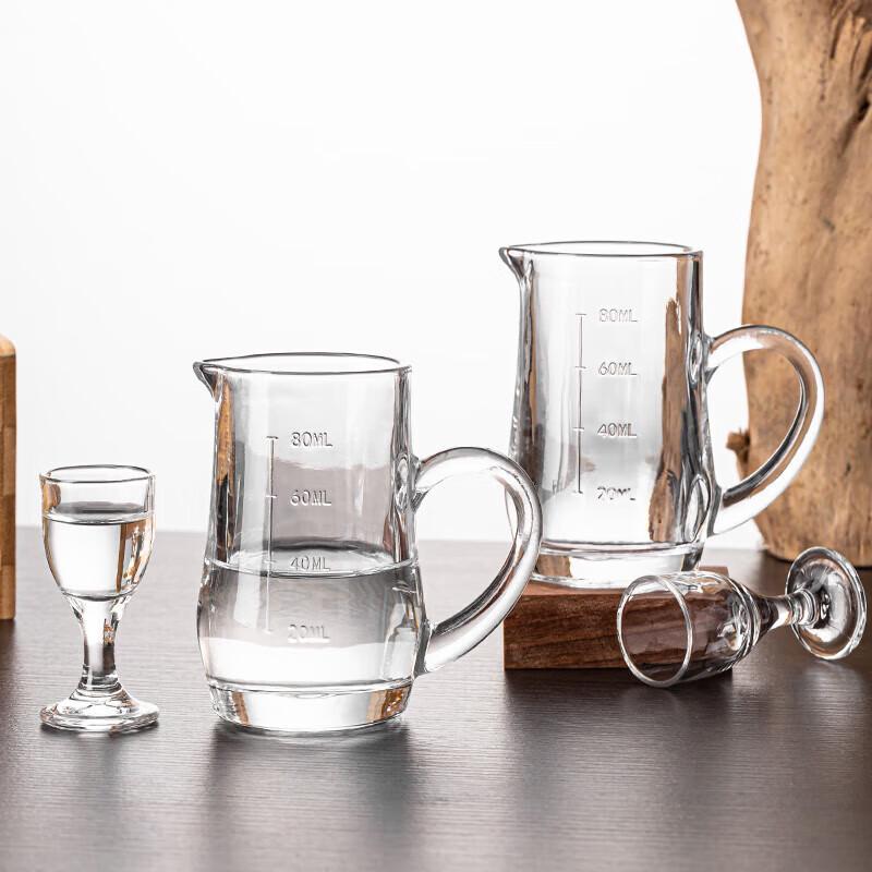 Thickened Glass Baijiu Shot Glasses