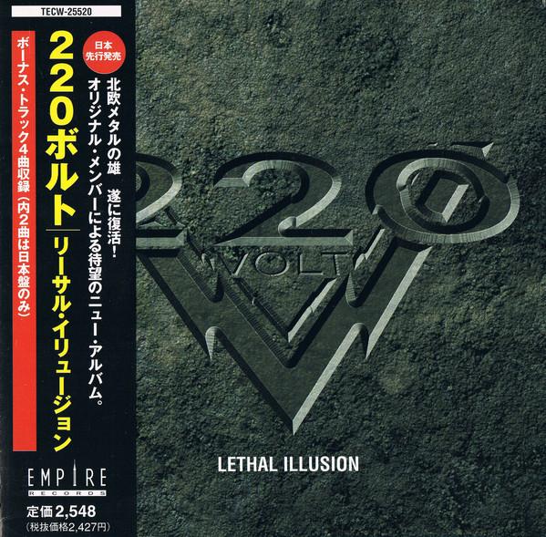 

CD 220 VOLT - Lethal Illusion TECW25520 Empire Records 1997 Japan Rock Used