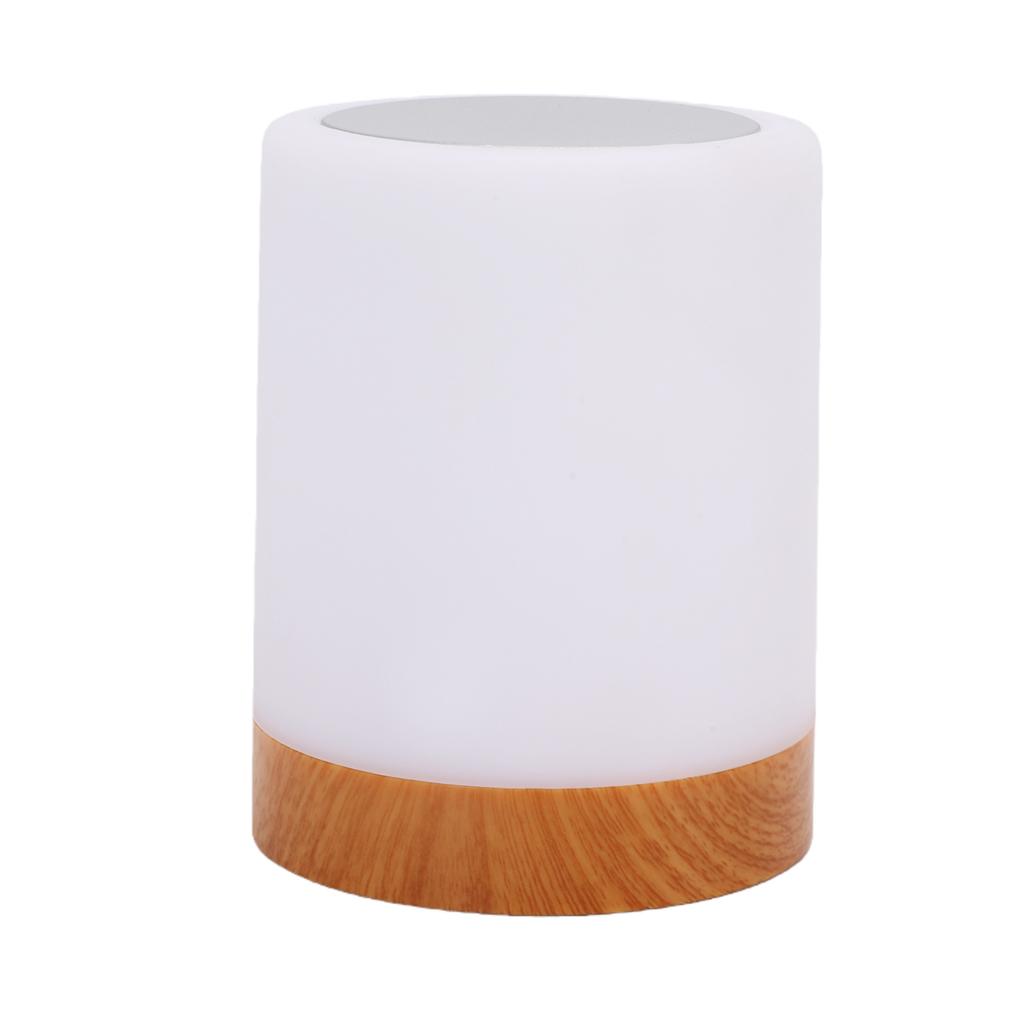 LED Night Light, RGB Table Lamp with Touch Control, Rechargeable 5000mAh Battery, Warm White+RGB+Dynamic+SOS Modes,