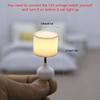 1PCS DIY Miniature Dollhouse Furniture 1:20 Mini Furniture Toy Lamp Desk Table Lamp  Baby Gift