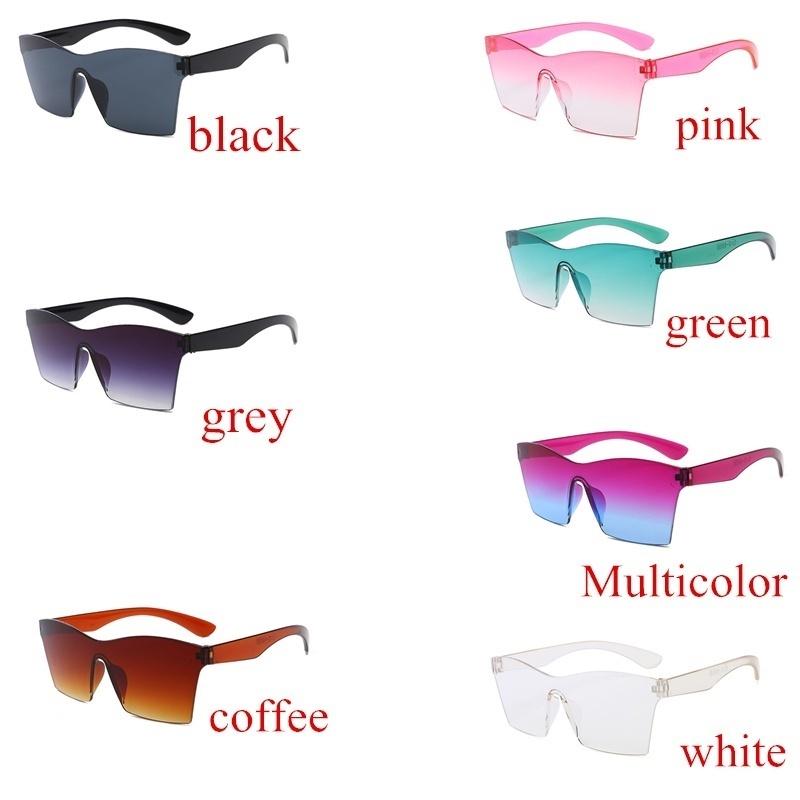 

Солнце Стекло Леди Волшебный Шестиугольник Конфеты Цвет Солнцезащитные очки Унисекс Градиент Оттенки UV400