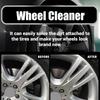 Non-Acid Wheel Cleaner, 120ml Powerful Wheel Cleaner Perfect For Cleaning Wheels and Tires, Car Wash Rim Cleaner & Brake Dust Remover - PJ