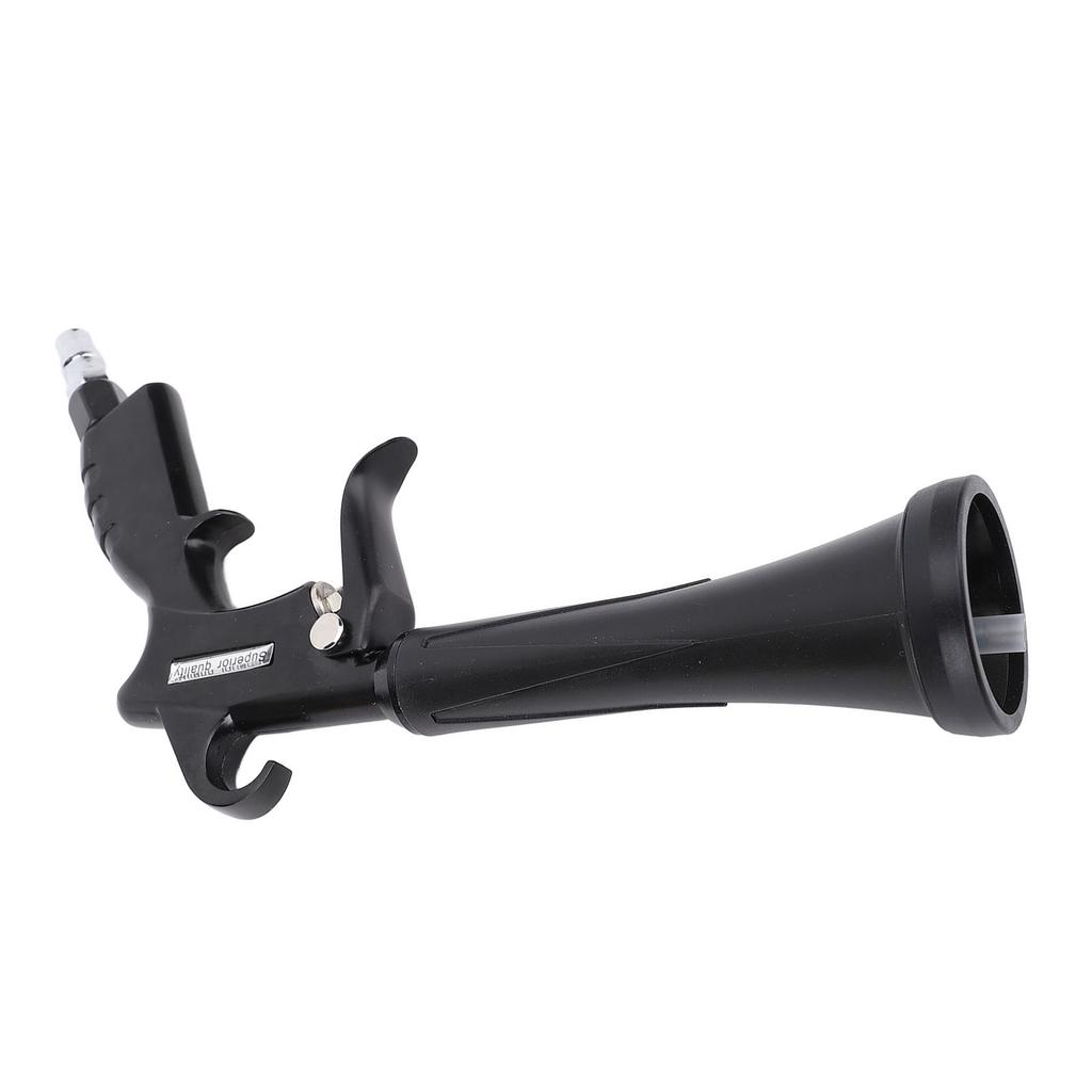 Narzędzie do czyszczenia powietrza z gumową osłoną i regulowaną mosiężną dyszą powietrzną stop aluminium do czyszczenia kurzu detailing samochodu