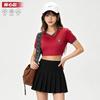 Womens Soccer Jersey Short Sleeve Vest National Team World Cup Sports Top Cycling