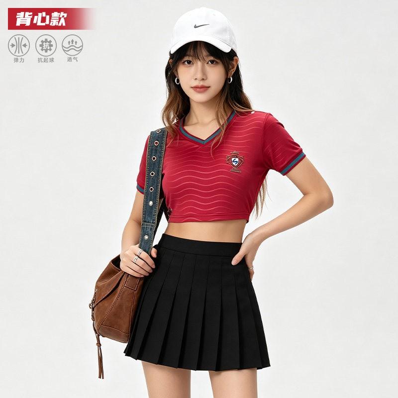 Womens Soccer Jersey Short Sleeve Vest National Team World Cup Sports Top Cycling
