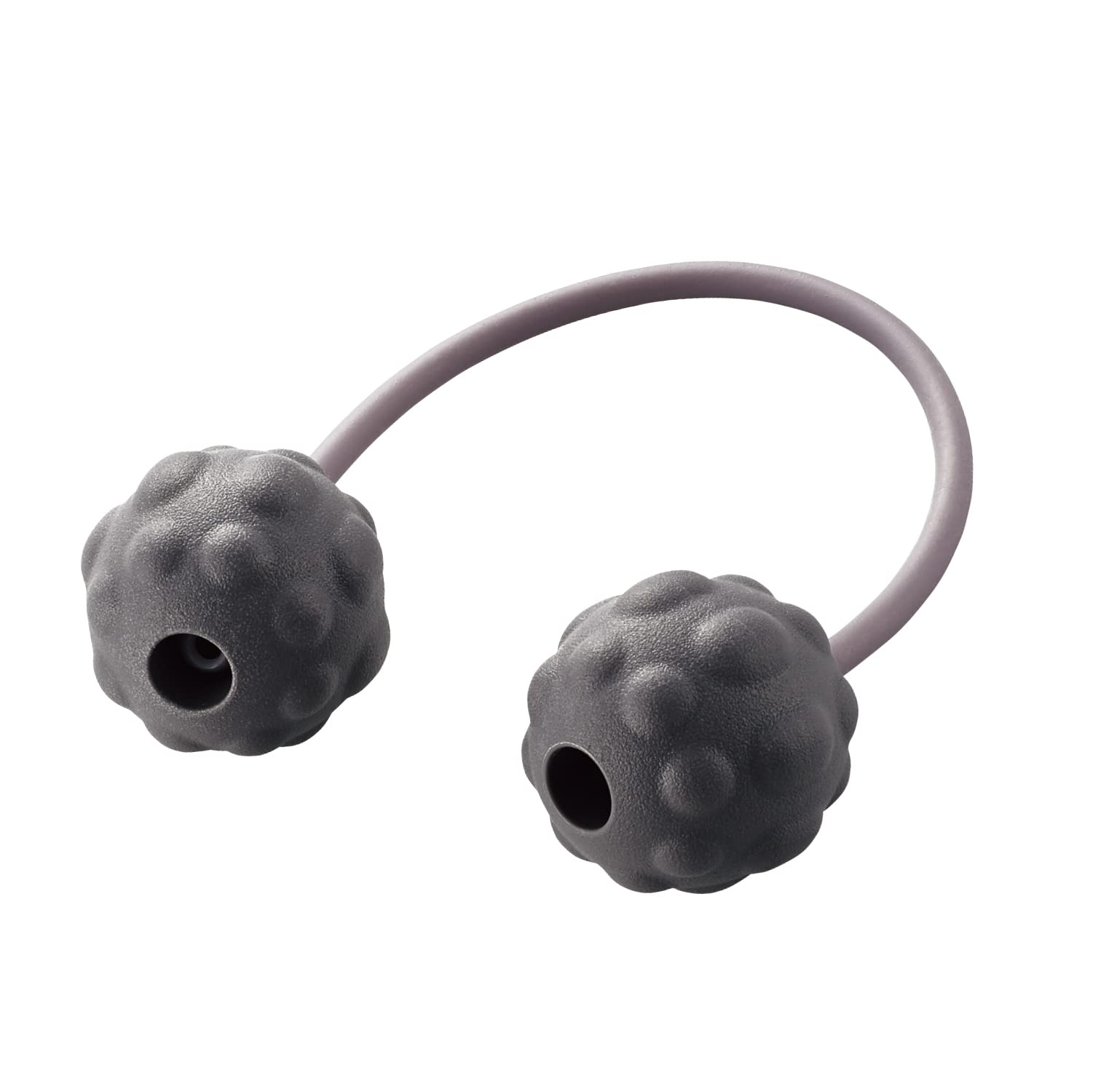 

ELECOM ECLEAR STRETCH Foot Rolling Stretch Ball for Office with Ball, Stretching, Hard, Oval, Protrusions, Gray, HCK-FBTHGY