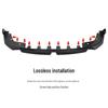 BMW 2023 New 3 Series MP Style Front Lip Bumper, Bright Black