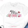 Custom Teacher Valentine T Shirt Valentines Day For Unisex Name S Vintage Casual Unisex Slightly Homme Versatile