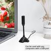 Mini Condenser USB 2.0 Microphone Flexible Desktop Stand Mic for PC Laptop