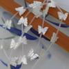 Natural Sea Shell White Butterfly Earrings: Hair Accessories & DIY Jewelry Material with Straight Hole