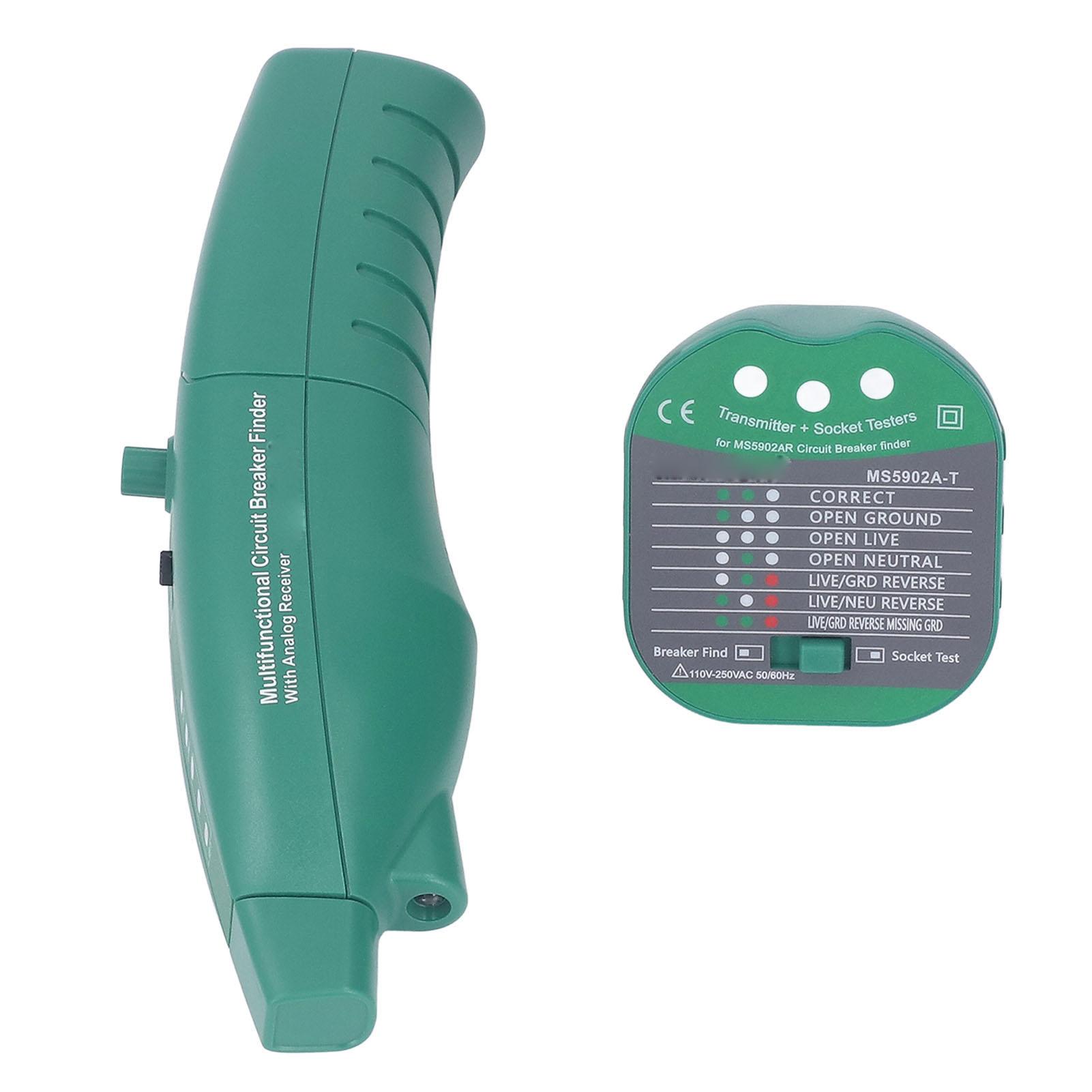 

Автоматичний вимикач, запобіжник, локатор, тестер електричної розетки, повітряний вимикач, розетка, тестер MS5902A