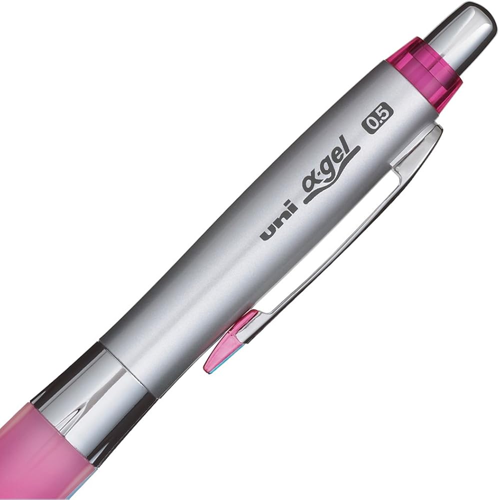 Mitsubishi Pencil Mechanical Pencil Alpha Gel 0.5 Soft Rose Pink M5617GG1P.66