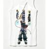 Kingdom Hearts Camiseta Regata Canelada Streetwear Amante de Anime Novo Modelo personalidade Roupas Roupa para o ano todo Unissex alta qualidade macio produto quente