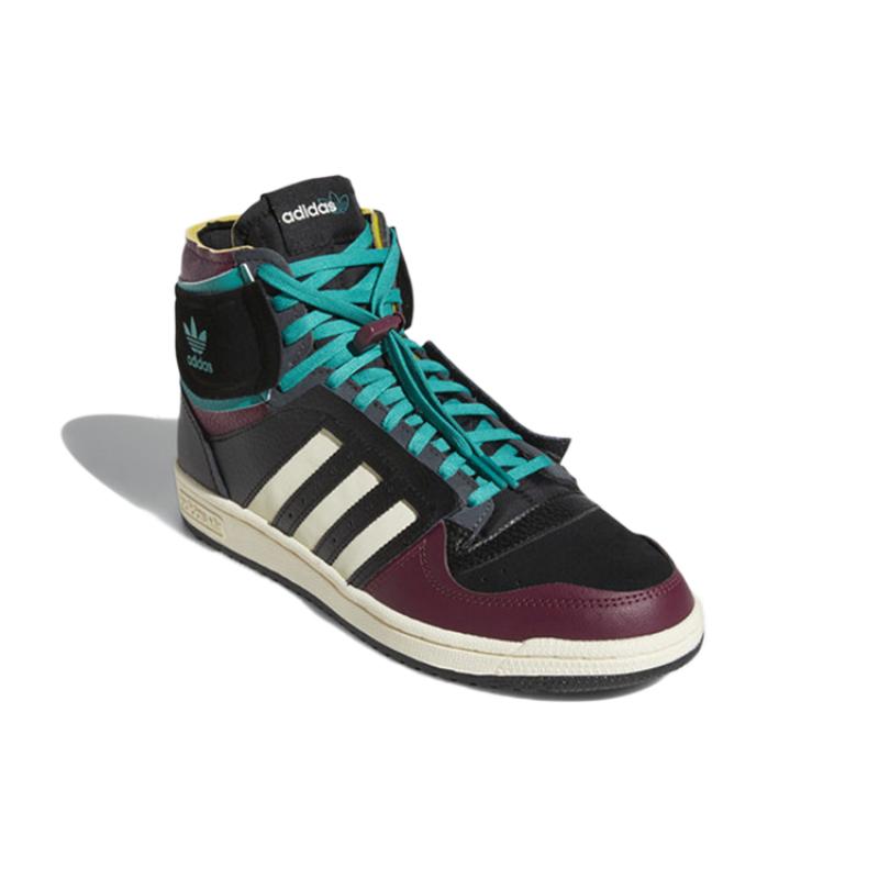 adidas originals Top Ten Black Burgundy Sneakers S24117