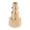 Brass 1/4" NPT Quick Connector Air Hose Fittings Air Compressor Coupler