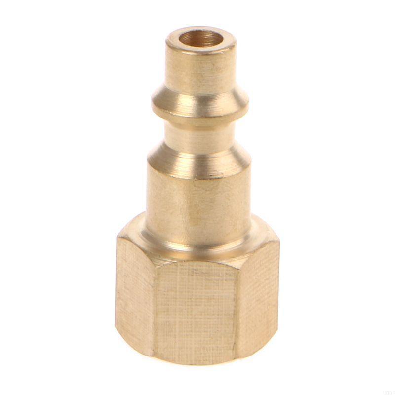Brass 1/4" NPT Quick Connector Air Hose Fittings Air Compressor Coupler