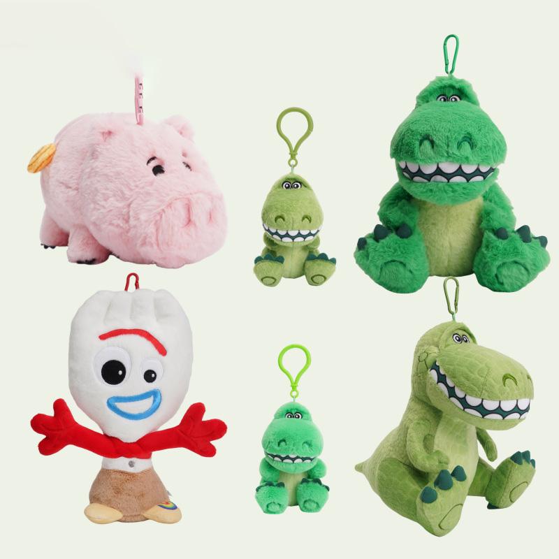Toy Story Classic Anime Small Pendants Plush Keychains School Bag Pendant Plush Christmas Birthday Gifts For Kids