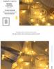 Outdoor Solar LED String Lights - Colorful, Energy-Saving, Long Battery Life