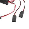 JR to JST Y Splitter Harness Parallel Wire 1 for 3 Y Cable with Switch for Remote Control Cars