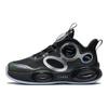 Anta Chaussures de basketball basses pour enfants en mesh absorbant les chocs et résistant à l'usure Chaussures de sport pour enfants Noir 312429952-3