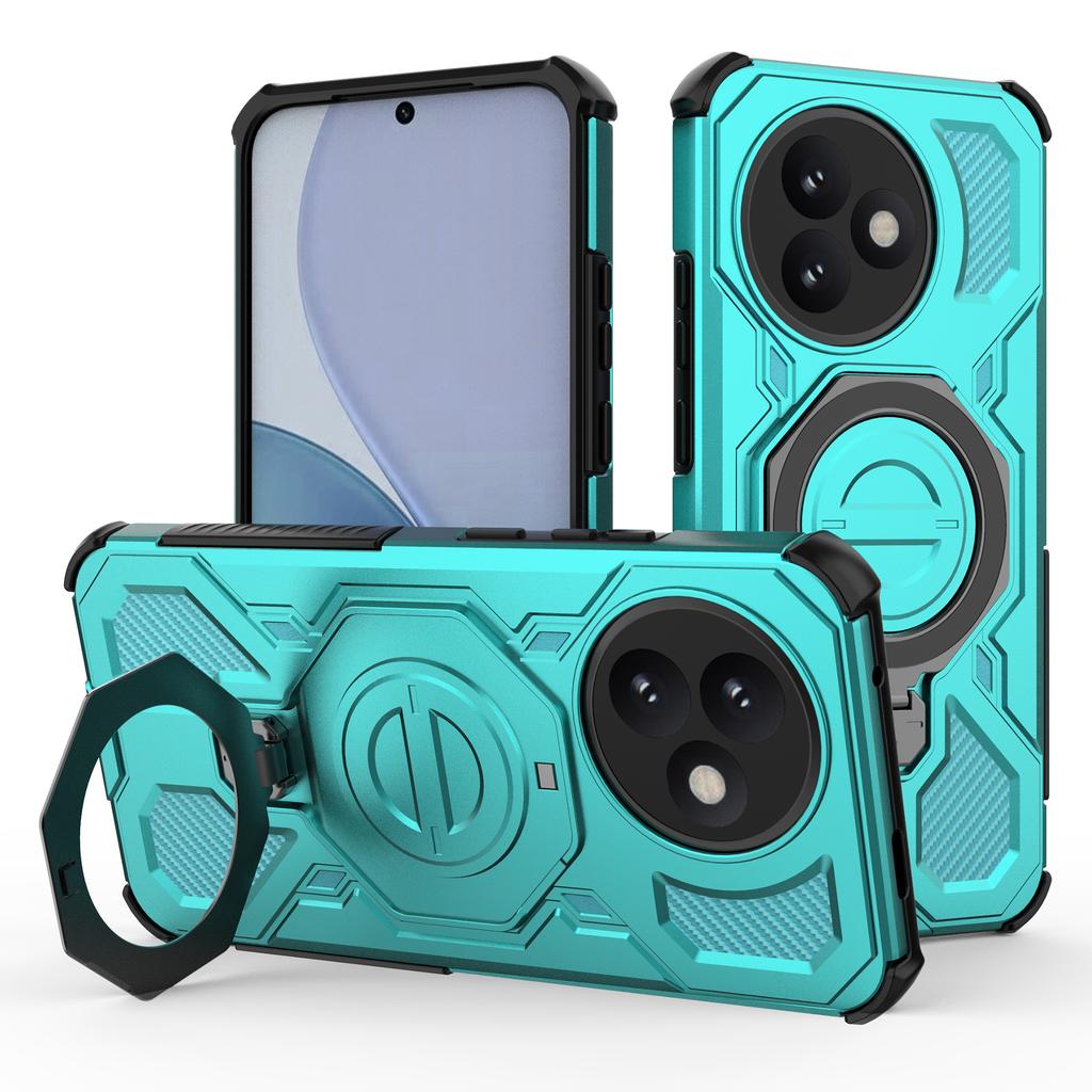 For Xiaomi Redmi K80 Ultra 5G Magnetic Case Rotating Metal Kickstand Shockproof PC+TPU Phone Back Cover