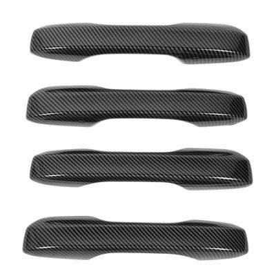 4 Pcs Exterior Door Handle Cover Scratch Resistant Outside Door Handle Trim Replacement for Civic
