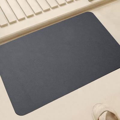 DIHACOZ Diatomaceous Earth Bath Mat Absorbency Quick Drying Flexible Bath Foot Easy Dressing Washroom Mat [Amazing X2, X3] Mat, Mat, Absorbent,