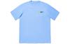 Li Ning X Pablo Ientile Drop Shoulder Sleeve T Shirt Unisex Bright Sky Blue AHSU217-5