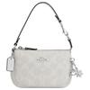 Nolita 15 Metal Logo Classic Monogram Leather Handbag Women Handbags White CN045-SVRFI