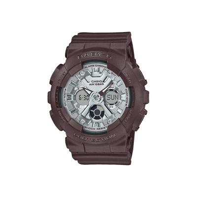 CASIO Casio Baby G Ladies Watch Chocolate Brown Watch Women Ladies Watch Analog Digital BABY-G BA-130SW-5A