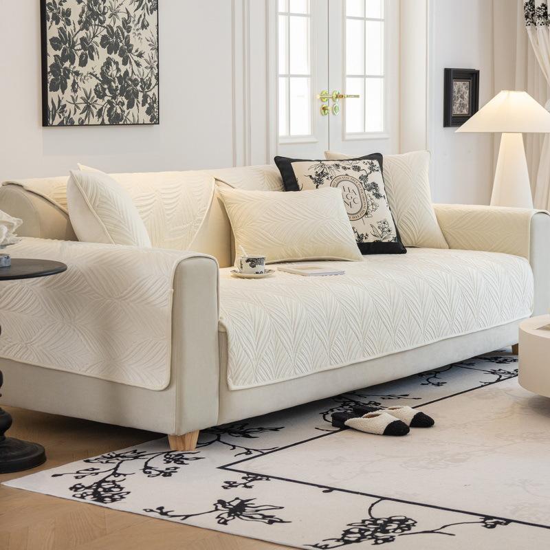 

Sofa Cushion Autumn And Winter Plush Non-Slip High-Grade Seat Cushion Sofa Cover Cloth Towel Thickened Winter Seat Cushion 70*70cm