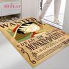 Luffy Poster One Piece Carpet Printing Floor Mats Gift Office Chair Cushion Art