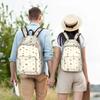 Rilakkumas  Cartoon Backpack for Men Women Teenage Student Work Daypack  Laptop Canvas Bags Outdoor