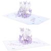 3D Invitation Card Butterfly Greeting Card Stationery Envelope Wedding Invitation Card Gift Valentine Birthday Thank You