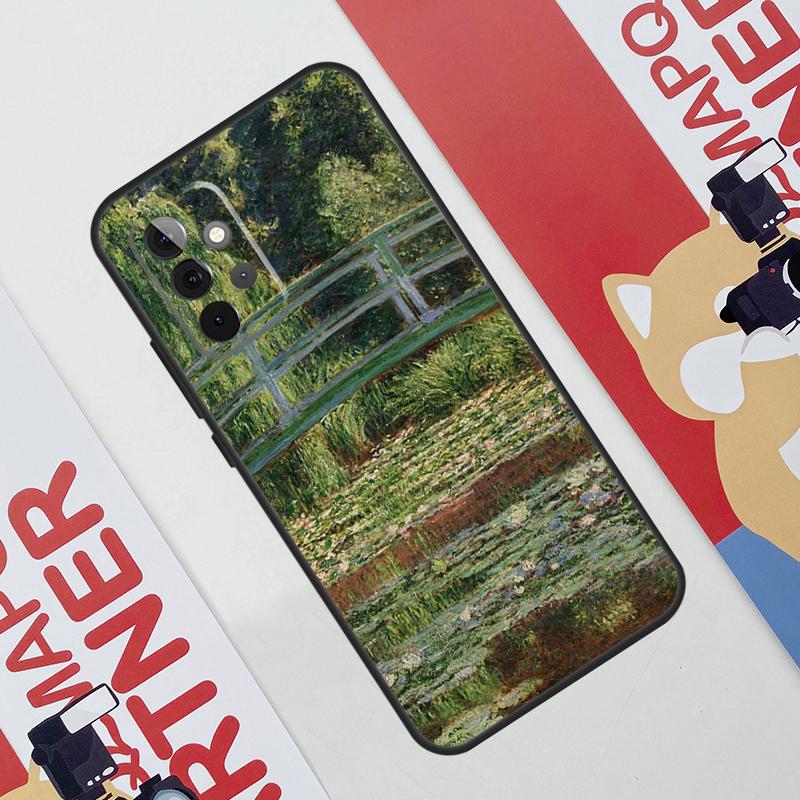 Claude Monet Cool Case For Samsung Galaxy A34 A54 A14 A56 A36 A16 A06 A13 A53 A12 A22 A32 A52 A35 A17 A15 A55